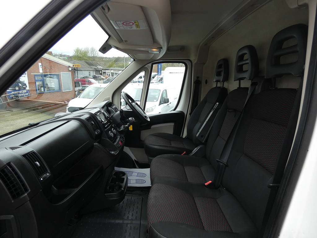 Peugeot Boxer 2.0 Bluehdi Euro 6 Professional L3h2 Lwb Ex Police KN68WPX White #6