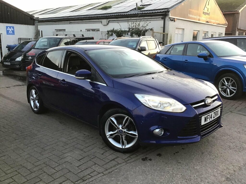 Ford Focus 1.6 Tdci Titanium X Euro 5 Ss Blue