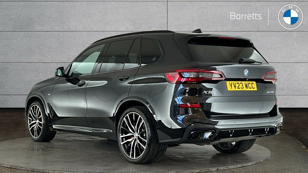 BMW X5 3.0 40D Mht M Sport Suv Hybrid Xdr YV23WCC Black #2