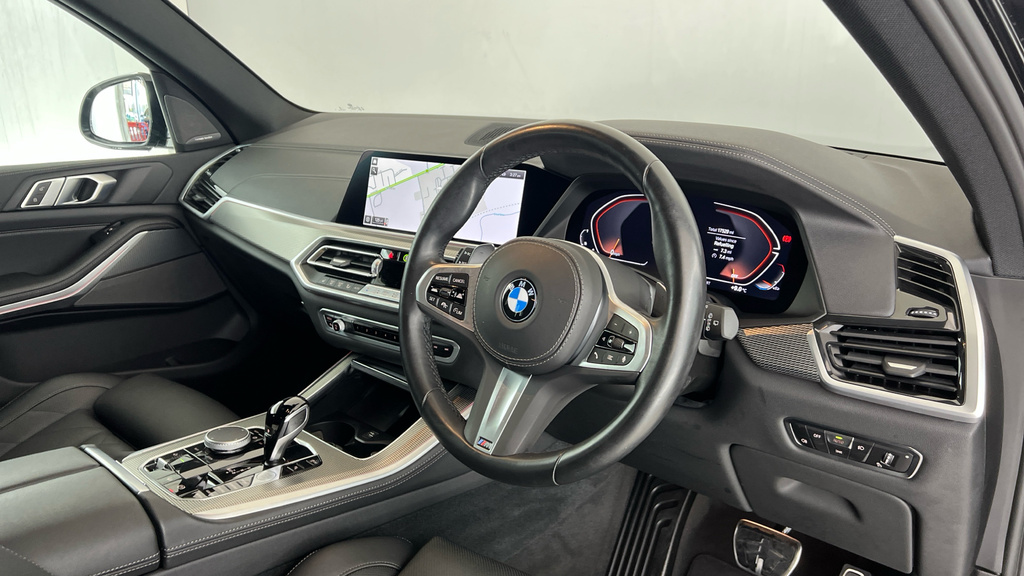 BMW X5 3.0 40D Mht M Sport Suv Hybrid Xdr YV23WCC Black #6