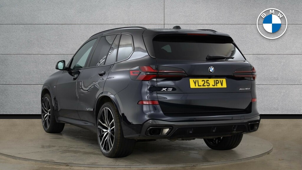 BMW X5 3.0 30D Mht M Sport Suv Hybrid Steptron YL25JPV Black #2