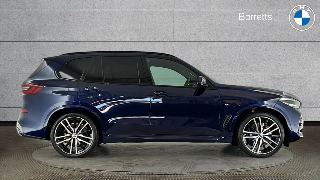 BMW X5 3.0 40D Mht M Sport Suv Hybrid Xdr LB22OYE Blue #3