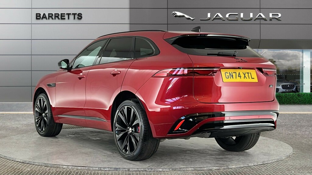 Jaguar F-Pace 2.0 D200 Mhev R-dynamic Hse Black 90Th Anniversary GN74XTL Red #2