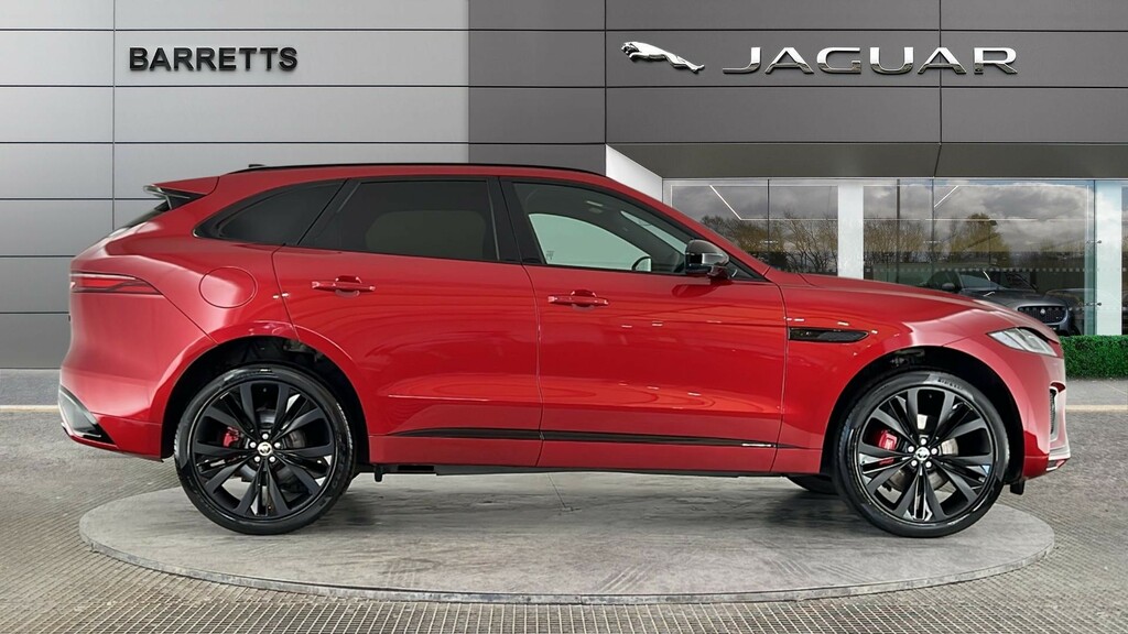 Jaguar F-Pace 2.0 D200 Mhev R-dynamic Hse Black 90Th Anniversary GN74XTL Red #5