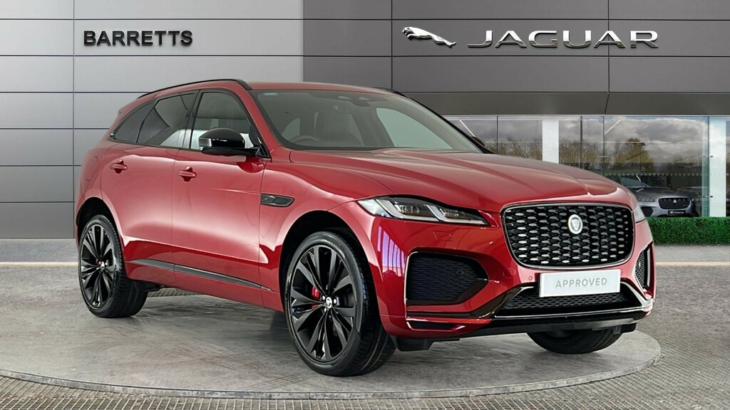 Jaguar F-Pace 2.0 D200 Mhev R-dynamic Hse Black 90Th Anniversary Red