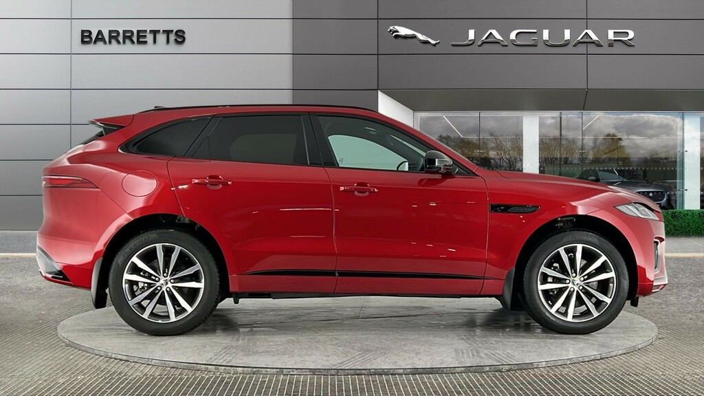 Jaguar F-Pace 2.0 D200 Mhev R-dynamic Se Black Suv Au Red #5