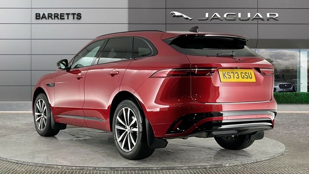 Jaguar F-Pace 2.0 D200 Mhev R-dynamic Se Black Suv Au Red #2