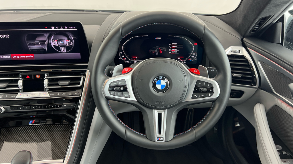 BMW 8 Series 4.4 M8i V8 Competition Saloon Steptroni Grey #5