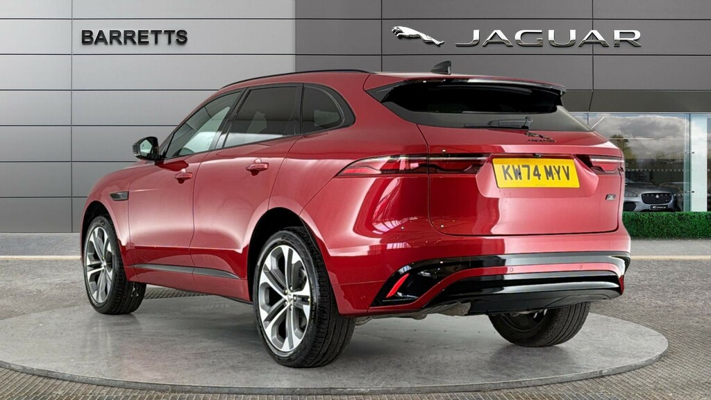 Jaguar F-Pace 2.0 D200 Mhev R-dynamic Hse Black 90Th Anniversary Red #2