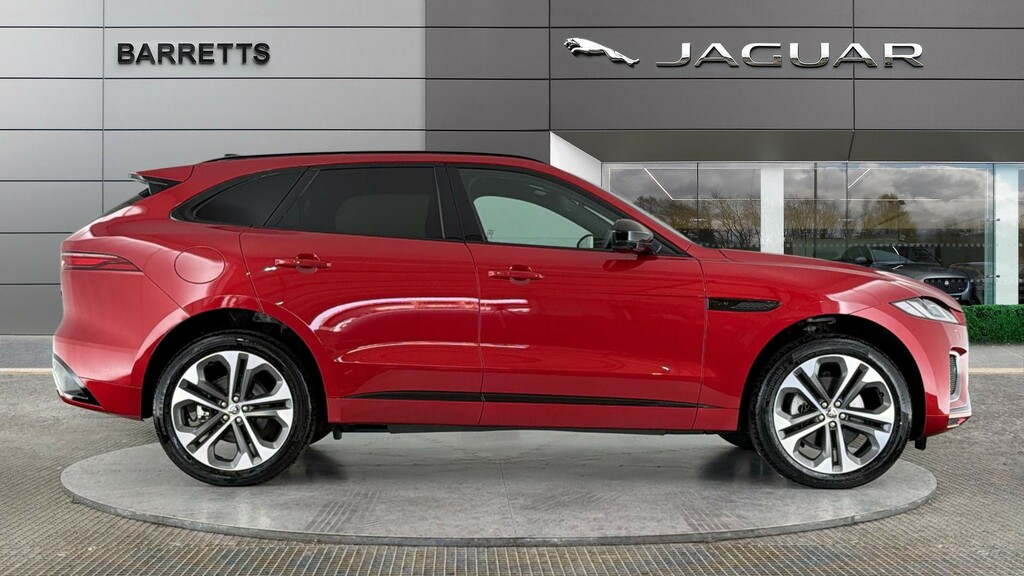 Jaguar F-Pace 2.0 D200 Mhev R-dynamic Hse Black 90Th Anniversary Red #5