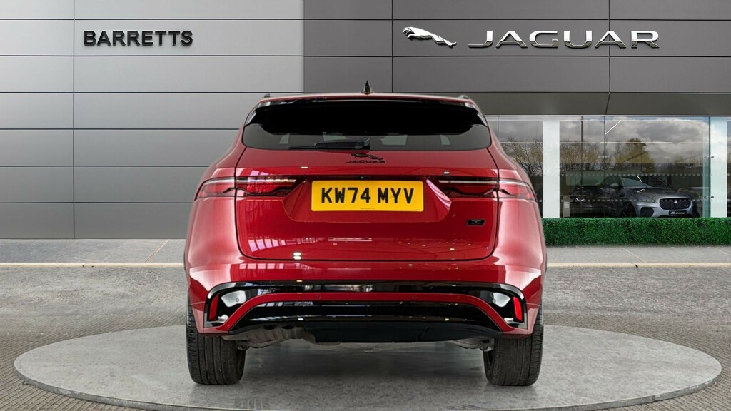 Jaguar F-Pace 2.0 D200 Mhev R-dynamic Hse Black 90Th Anniversary Red #6