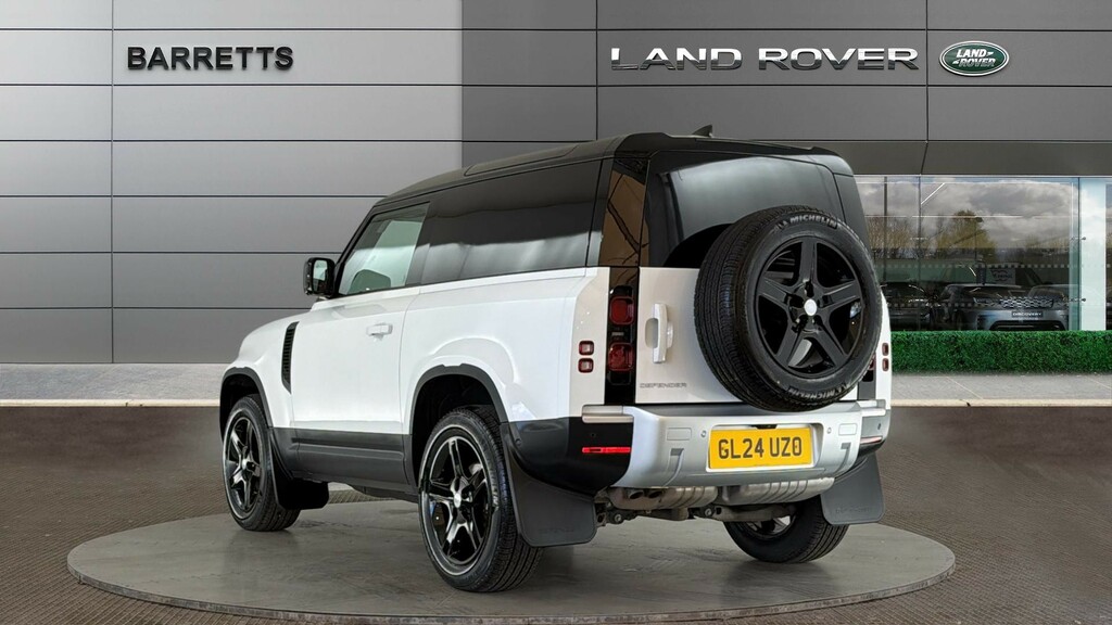 Land Rover Defender 90 3.0 D250 Mhev Se Hard Top Suv 4Wd GL24UZO White #2