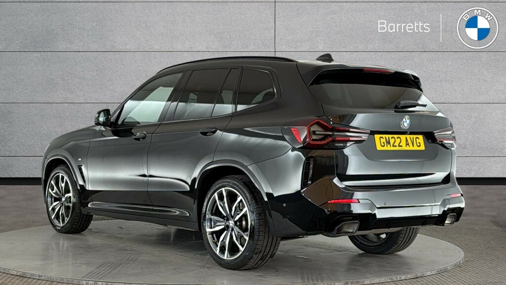 BMW X3 3.0 30D Mht M Sport Suv Hybrid Xdr GM22AVG Black #2