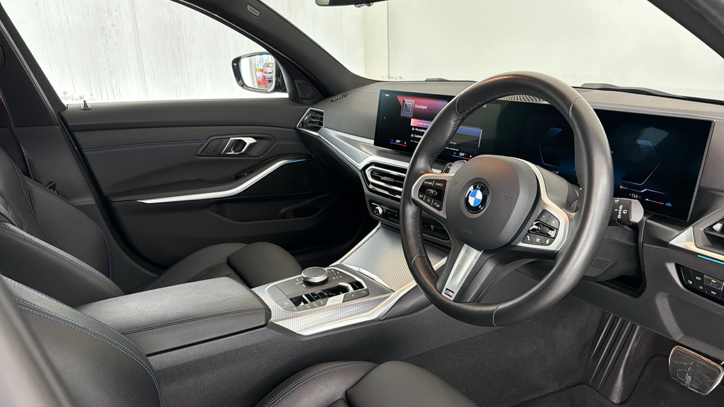 BMW 3 Series 3.0 M340d Mht Touring Hybrid Xdriv Black #6