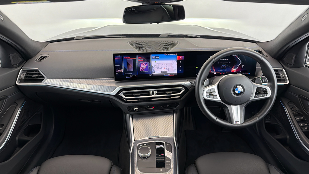 BMW 3 Series 3.0 M340d Mht Touring Hybrid Xdriv Black #4