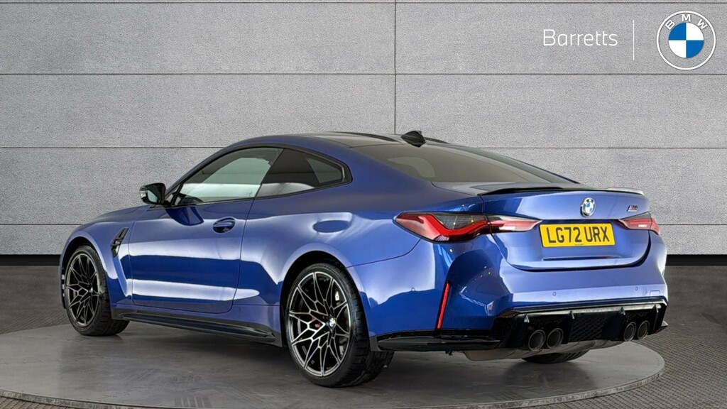 BMW M4 3.0 Biturbo Competition Coupe Steptroni LG72URX Blue #2
