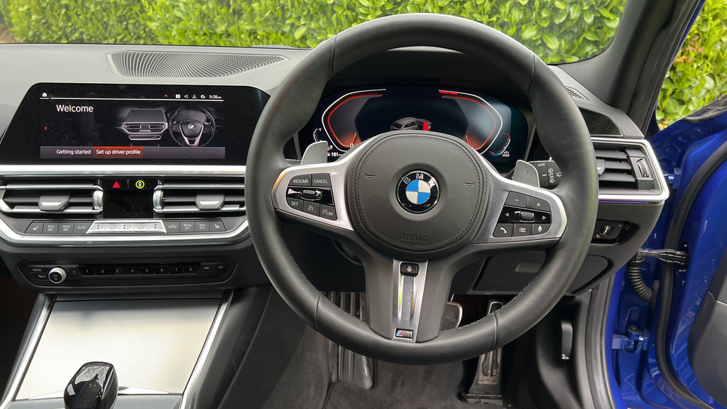BMW 3 Series 2.0 320D Mht M Sport Touring Hybrid Aut YH21FXB Blue #5