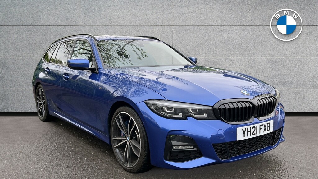 BMW 3 Series 2.0 320D Mht M Sport Touring Hybrid Aut Blue