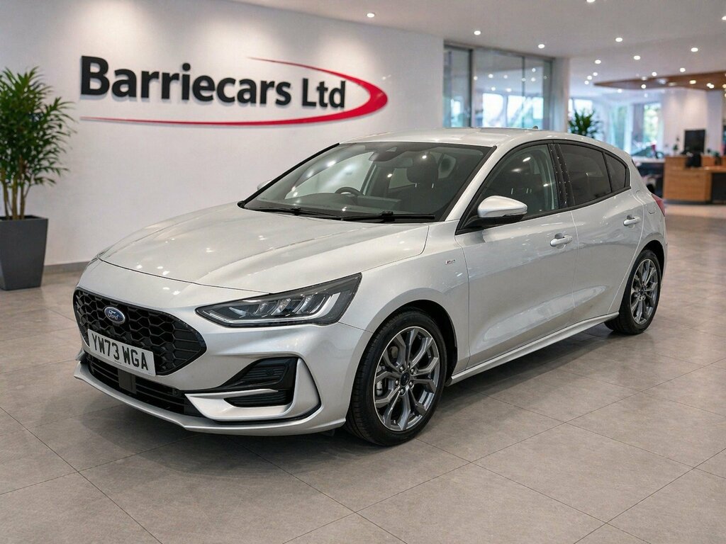 Ford Focus 1.0T Ecoboost Mhev St-line Euro 6 S S Silver