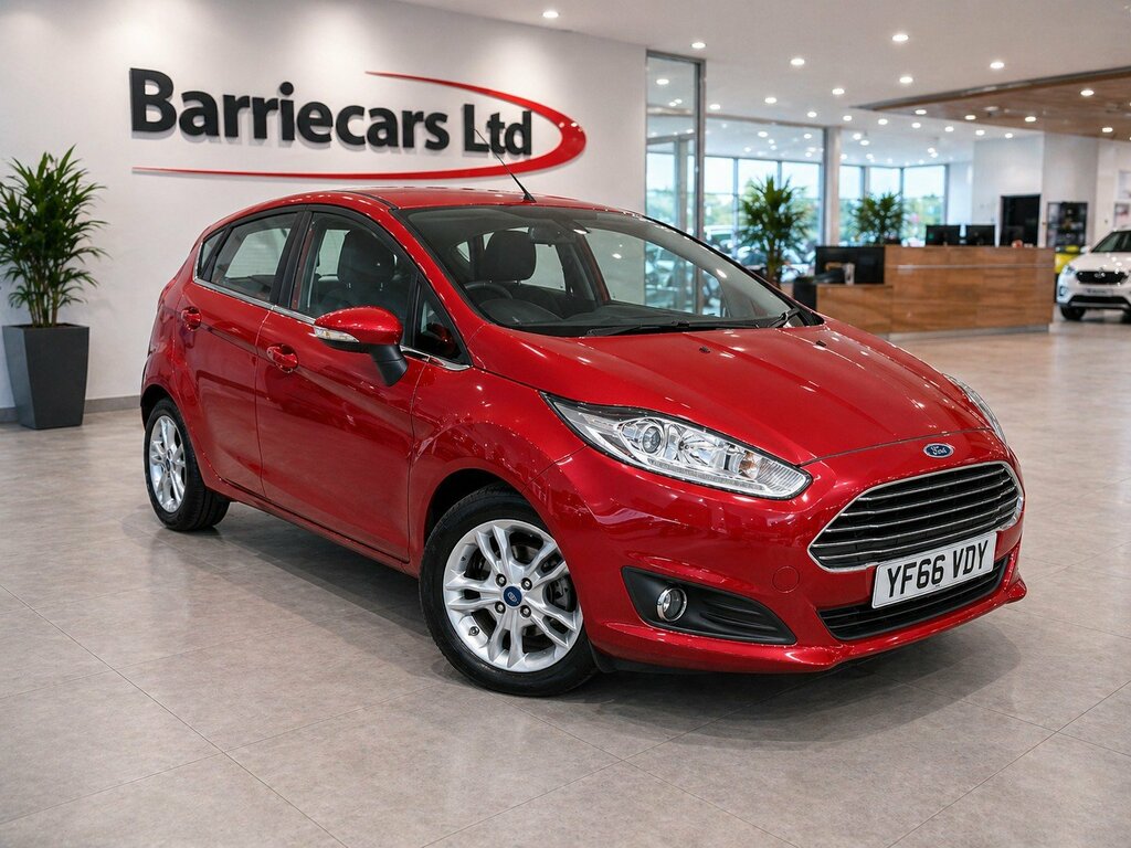 Ford Fiesta 1.25 Zetec Euro 6 Red