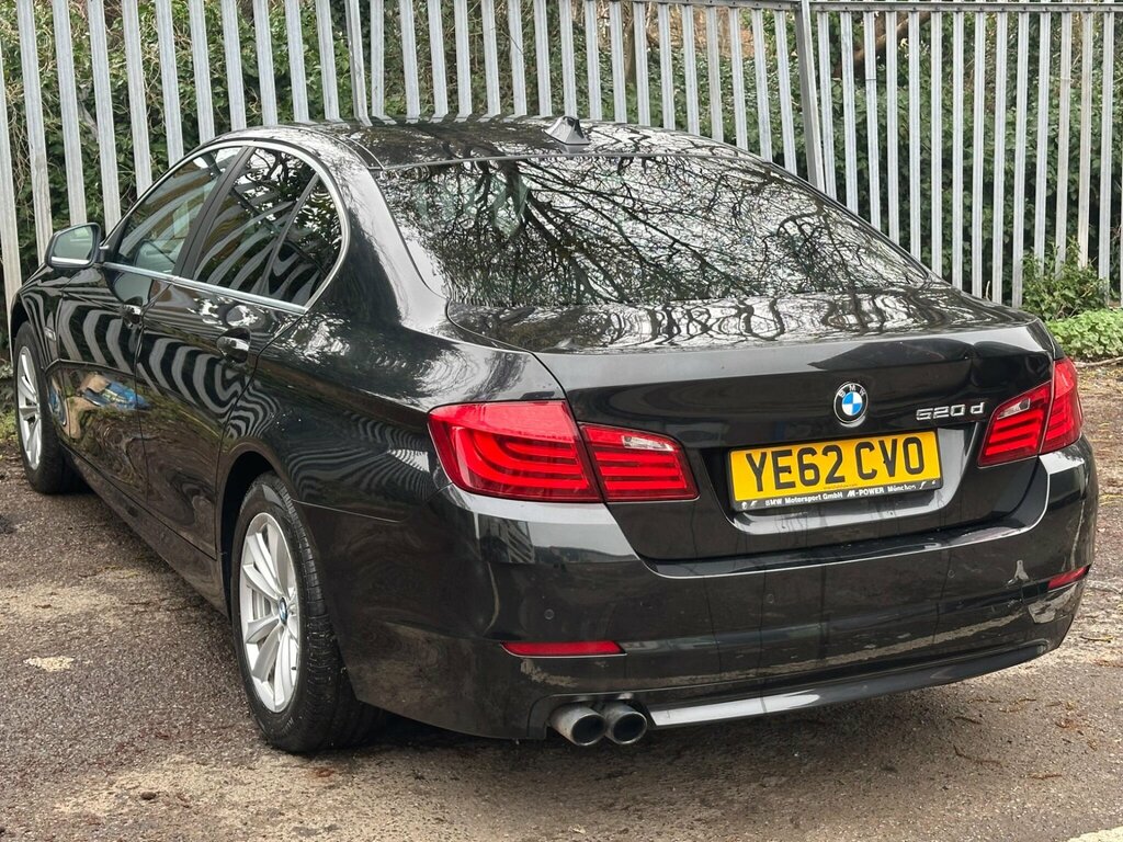 BMW 5 Series 2.0 520D Ed Efficientdynamics Euro 5 Ss Black #6