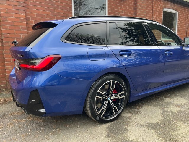 BMW 3 Series 320I M Sport Touring YF25ORO Blue #5