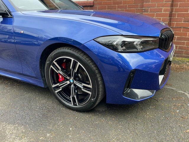 BMW 3 Series 320I M Sport Touring YF25ORO Blue #2