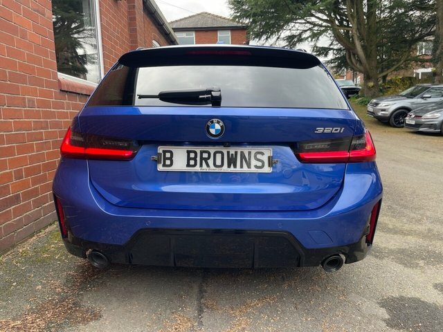 BMW 3 Series 320I M Sport Touring YF25ORO Blue #6
