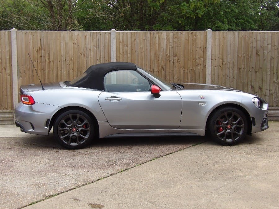 Abarth 124 Spider 1.4 Multiair Convertible GM18AZL Grey #5