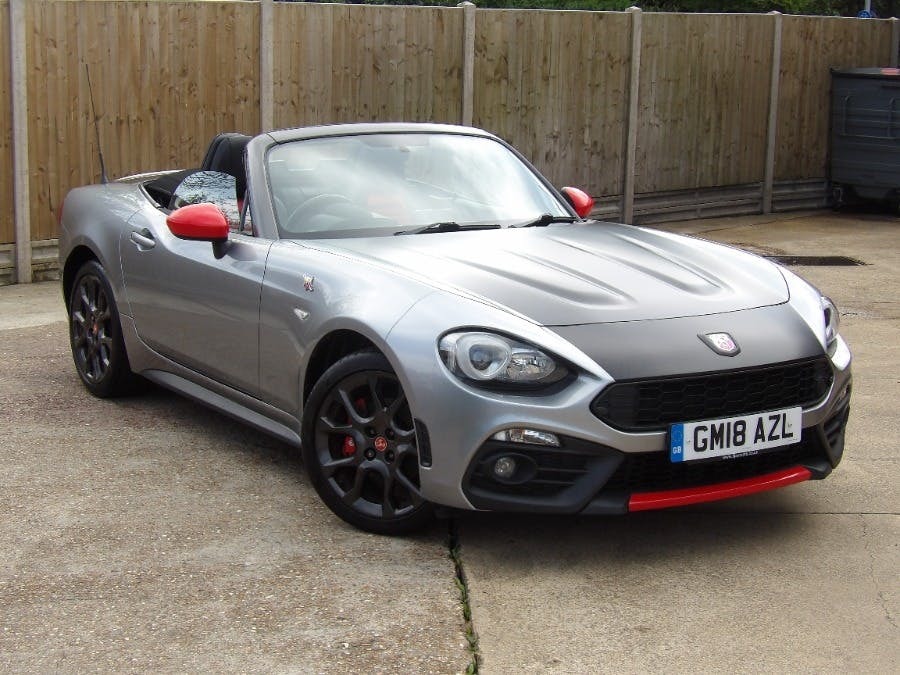Abarth 124 Spider 1.4 Multiair Convertible GM18AZL Grey #3