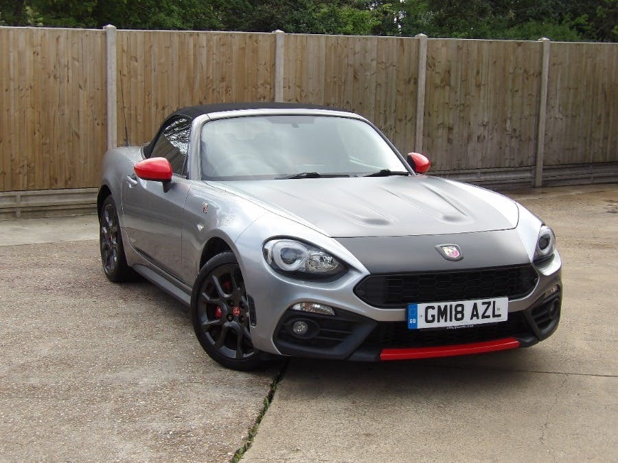 Abarth 124 Spider 1.4 Multiair Convertible GM18AZL Grey #2