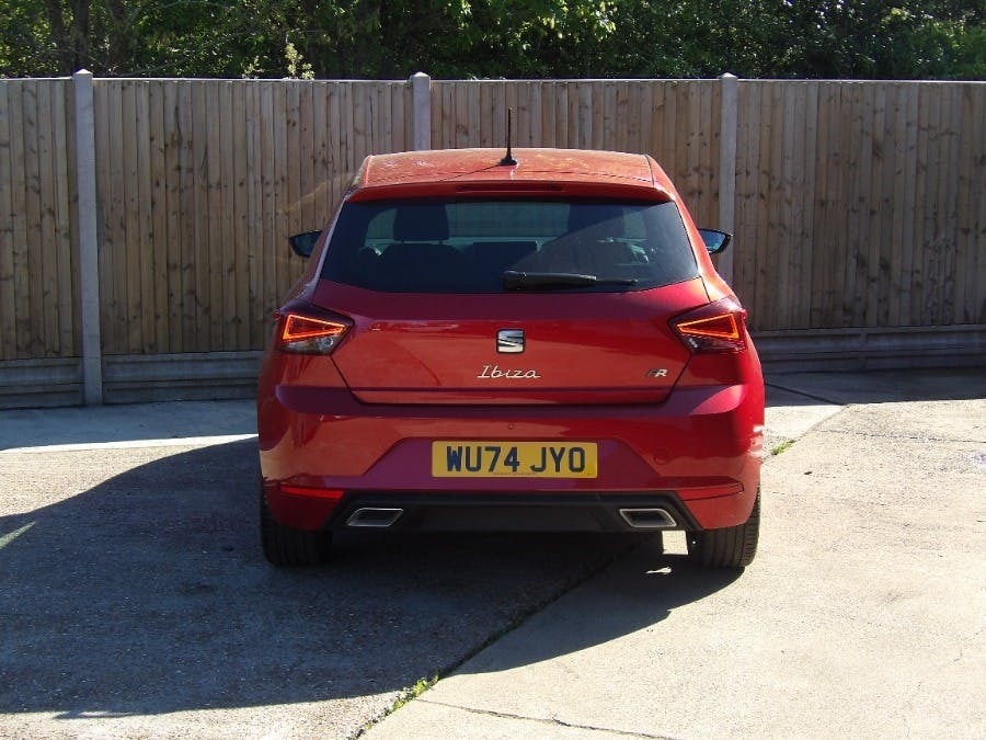 Seat Ibiza 1.0 Tsi Fr Sport Hatchback Ss WU74JYO Red #6