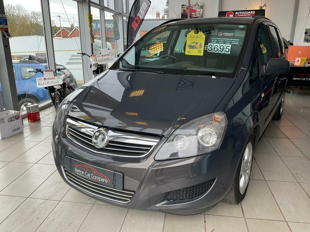 Vauxhall Zafira Exclusive Grey