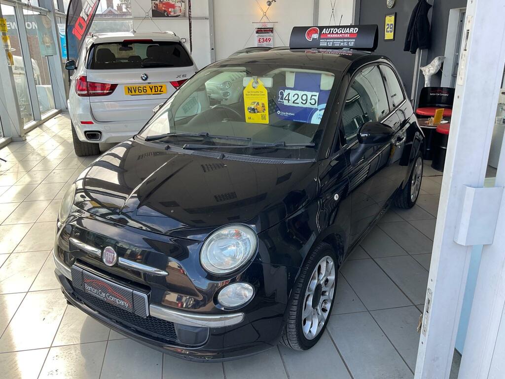 Fiat 500 Lounge Black