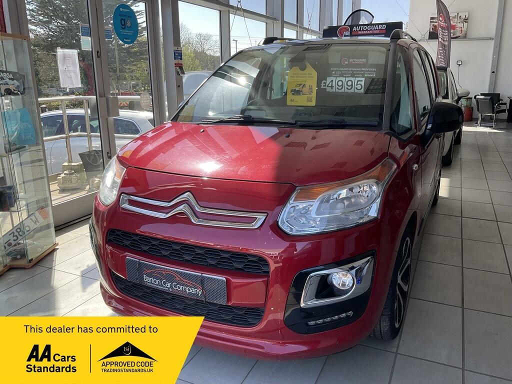 Citroen C3 Picasso Platinum Blue Hdi Red