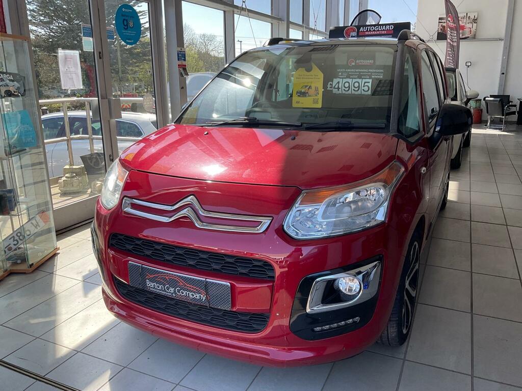 Citroen C3 Picasso Platinum Blue Hdi WF16UJC Red #4