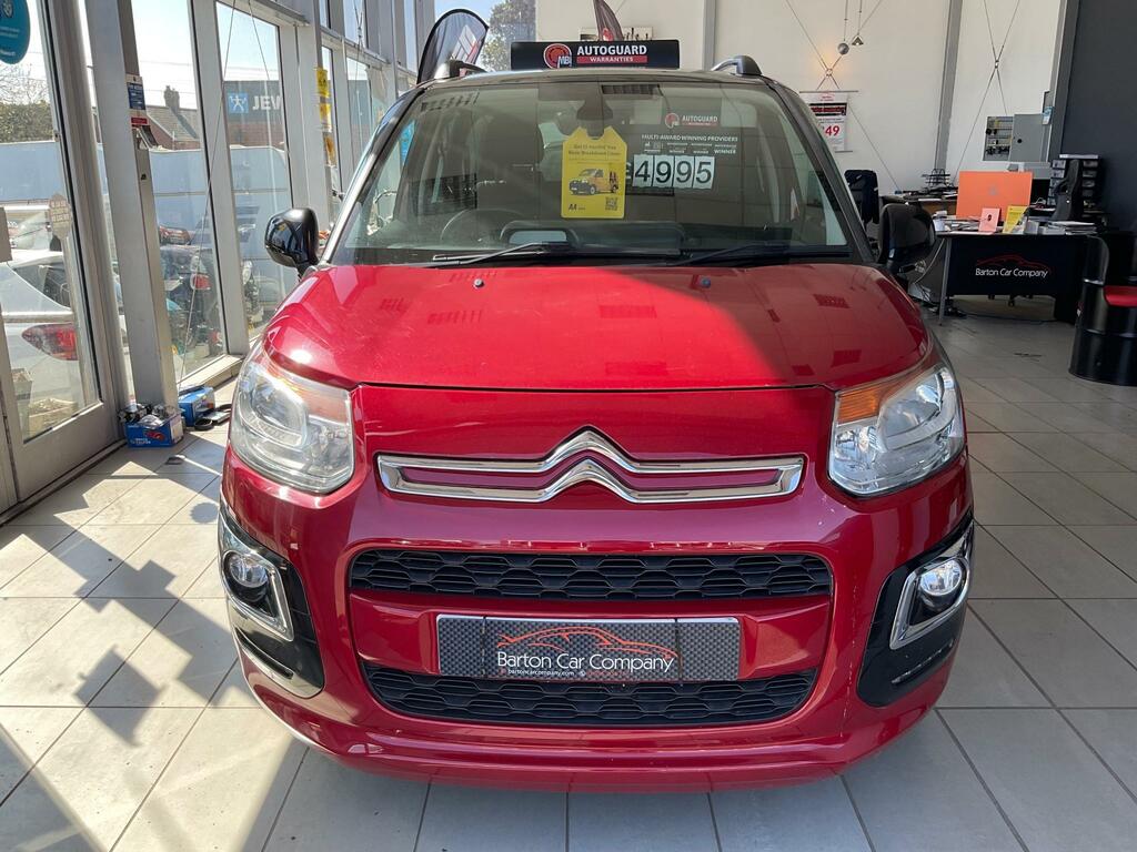 Citroen C3 Picasso Platinum Blue Hdi WF16UJC Red #3