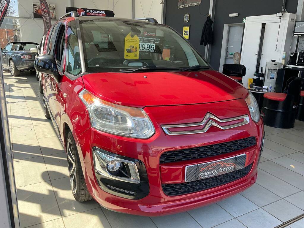 Citroen C3 Picasso Platinum Blue Hdi WF16UJC Red #2