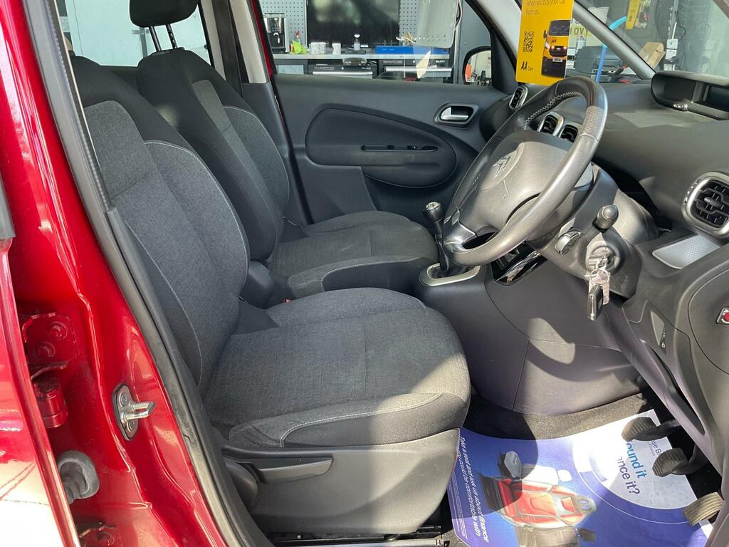 Citroen C3 Picasso Platinum Blue Hdi WF16UJC Red #6