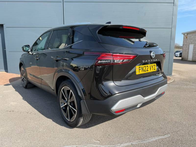 Nissan Qashqai 1.3 Dig-t Mh Tekna - 2022 22 PN22VYZ Black #5