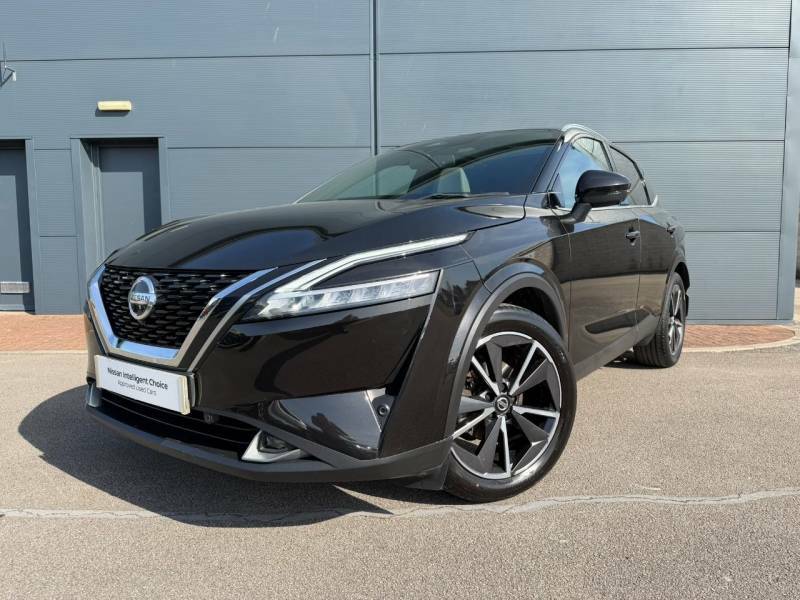 Nissan Qashqai 1.3 Dig-t Mh Tekna - 2022 22 PN22VYZ Black #3