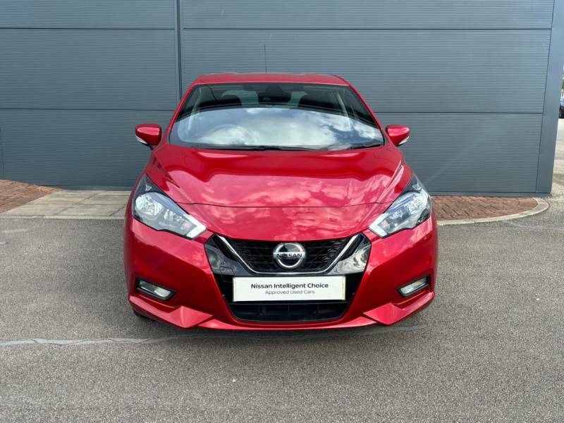 Nissan Micra 1.0 Ig-t 92 Acenta Cvt - 2022 72 ST72UVH Red #2