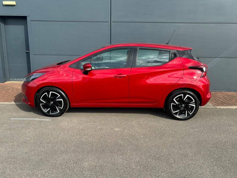 Nissan Micra 1.0 Ig-t 92 Acenta Cvt - 2022 72 ST72UVH Red #4
