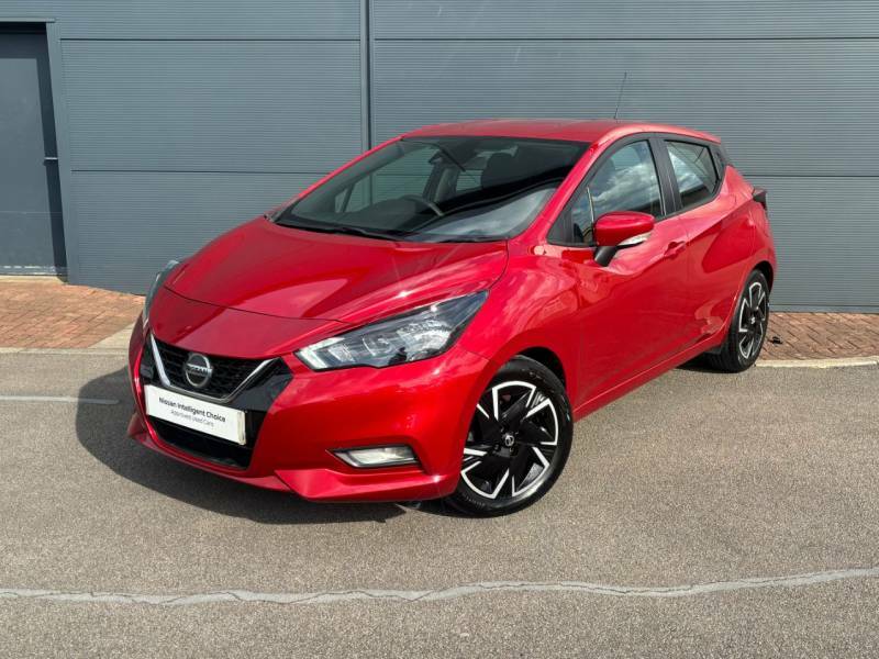 Nissan Micra 1.0 Ig-t 92 Acenta Cvt - 2022 72 ST72UVH Red #3