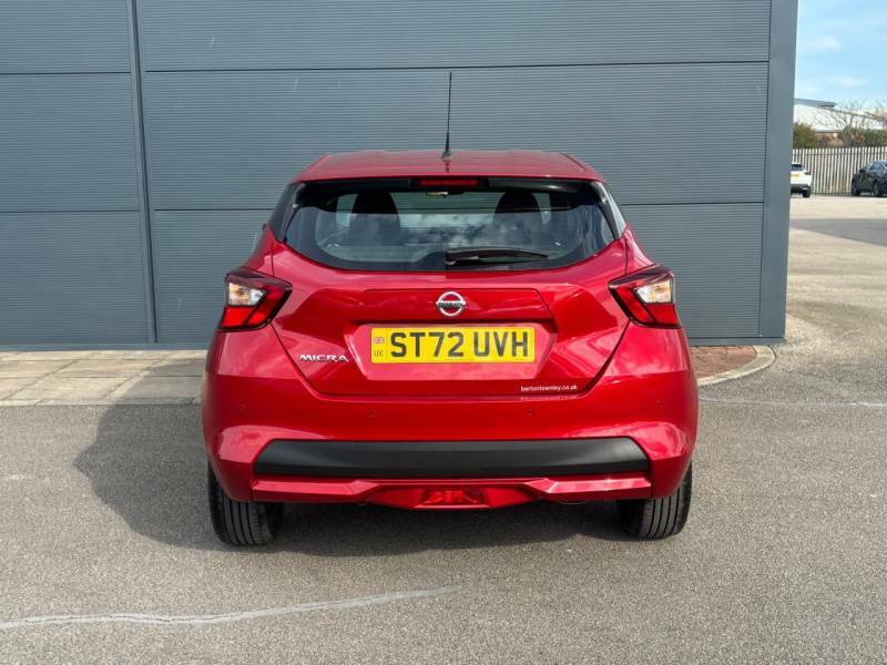 Nissan Micra 1.0 Ig-t 92 Acenta Cvt - 2022 72 ST72UVH Red #6