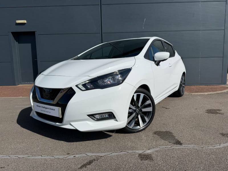 Nissan Micra 1.0 Ig-t 92 Tekna YP22ROH White #3
