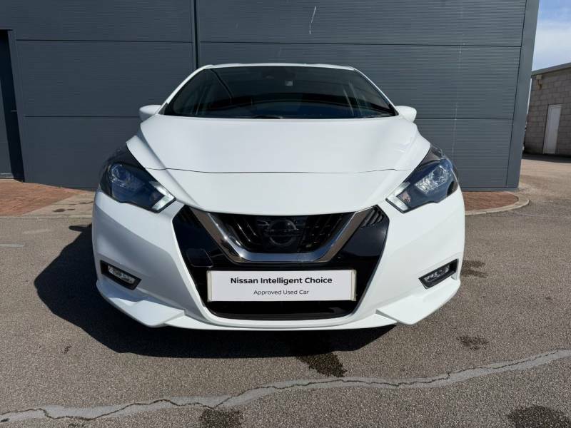Nissan Micra 1.0 Ig-t 92 Tekna YP22ROH White #2