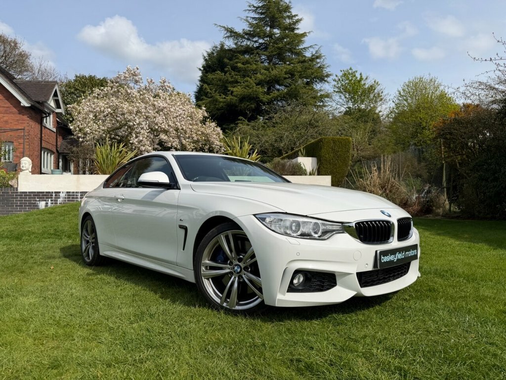 BMW 4 Series Gran Coupe 2L M Sport White