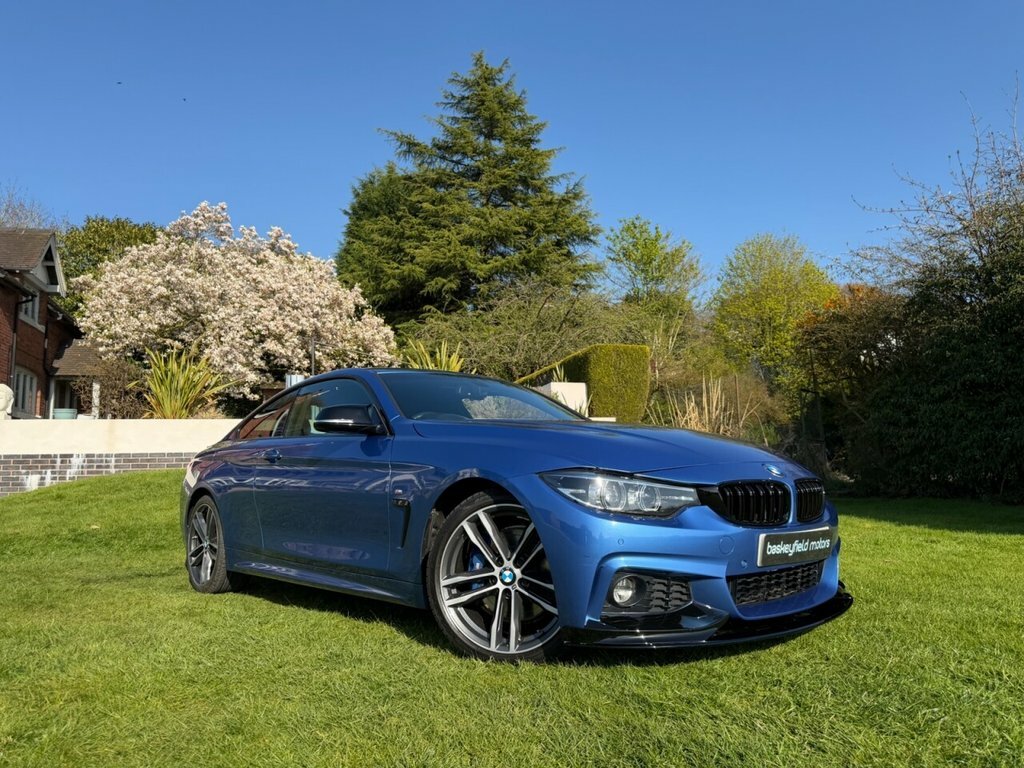 BMW 4 Series Gran Coupe 2L M Sport Blue
