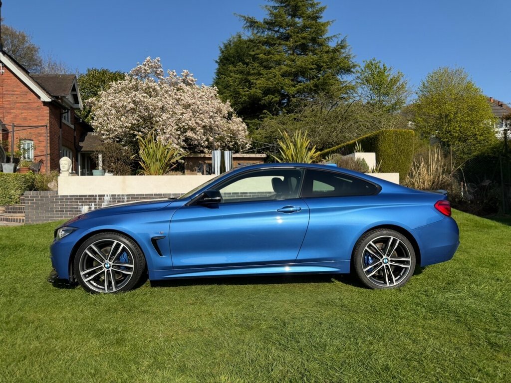 BMW 4 Series Gran Coupe 2L M Sport Blue #4
